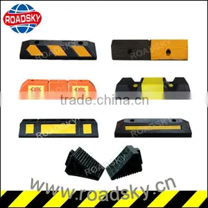 High Quality Car Parking Rubber Wheel Stopper thumbnail-1