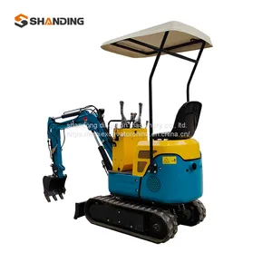 1 TON EXCAVATOR WITH BOOM SWING AND RETRACTABLE UNDERCARRIAGE FOR SALE thumbnail-2