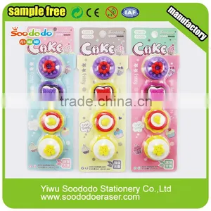 Novetly Cake Eraser Stationery Set for Gifts thumbnail-1