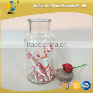 600ml Clear Glass Wishing Bottle With Wishing Stars thumbnail-3