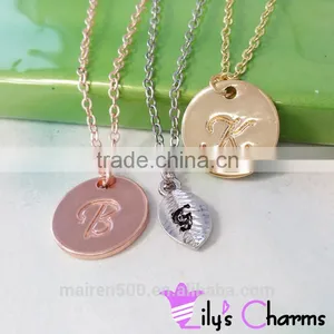 2015 Wholesale Cheap Fashion Custom Necklace With Letter Words thumbnail-1