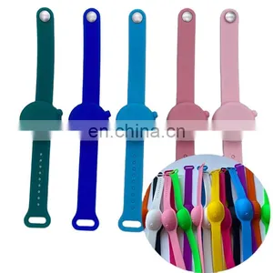 2020 Cartoon Silicone Hand Sanitizer Band Alcohol Gel Silicone Hand Sanitizer Bracelet thumbnail-1