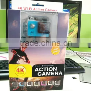 High Speed Class 10 tf Card Required 4k Sport Wifi Action Camera With 170 Degree Wide Angle Lens, Record up to 60fps at 1080p thumbnail-6