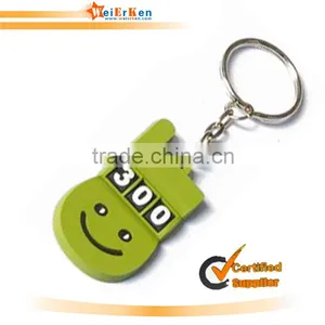 2014 China Promotion Soft PVC Guitar Shape Keychain thumbnail-1