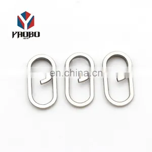 Sale In Bulk 25mm Custom Split Keychain Key Chain Ring For Promotion Gifts thumbnail-5