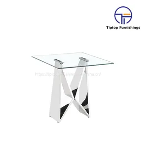 Home Adjustable Rectangular End Table Coffee Table With Shelf thumbnail-1