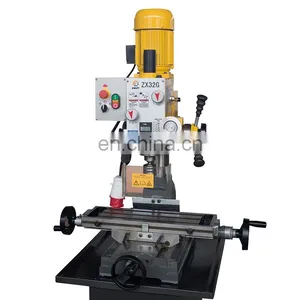 ZX32G Dia.32mm Manual Milling Machine for Metal Working thumbnail-2
