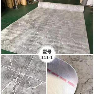 Project Department Office Plastic Floor Leather Exhibition Film Studio Coil PVC Stone Floor Leather Guangdong Wholesale thumbnail-1