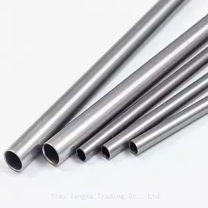 Factory Supply Thin Wall Seamless Titanium Round Tube Corrosion Resistant Titanium Tubing thumbnail-3