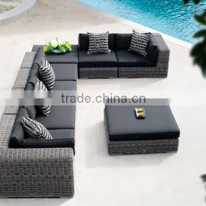 Rattan Garden Furniture Deals Outdoor Sectional Sofa Wicker Patio Furniture on Sale thumbnail-6