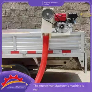 220v Spiral Material Feeder, Dual-drive Hose Feeder for Grain Transportation in Rural Areas, Structure of Electric Hose Grain Suction Machine thumbnail-2