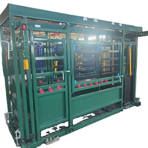 Wholesale High Quality Galvanized Heavy Duty Squeeze Chute Cattle Crush Weighing thumbnail-1