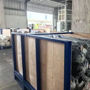 Wholesale Warehouse Stacking Movable Metal Welded Quakeproof Fabric Roll Carpet Stands Racks thumbnail-1