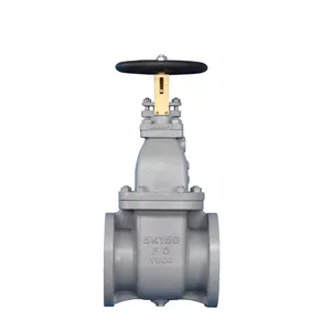 Hot Sale JIS Cas Iron Flange Type Gate Valve Use Marine FC 5K 100A 65A Gate Valve thumbnail-2