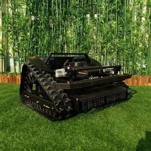 Petrol Self-Charging Generator 550MM Cutting Width Cordless Robotic Lawn Mower for Hills thumbnail-3