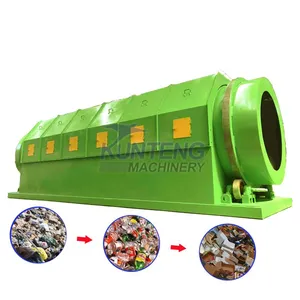 High Separation Urban Household Waste Trommel Screening Machine EPC Project thumbnail-1