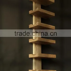 Wooden Wine Rack, Wine Bottle Display Shelf, Wholesale Wall Wine Rack thumbnail-2