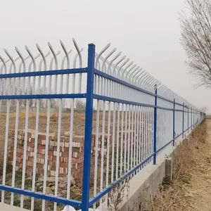 Zinc Steel Fencing for Agricultural Livestock Enclosures, 1.2m Tall, 4-Rail, Smooth Top Bar thumbnail-5