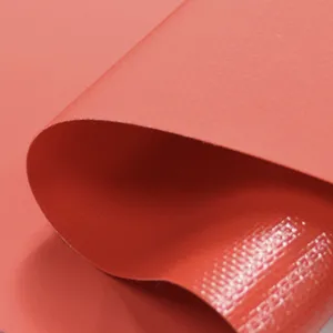 Transparent PVC Coated Scrim for Awning and Canopy Shelters thumbnail-2