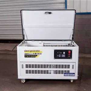 Portable 15kw and 30kw Gasoline Generator With Electric Start for Villa Emergency thumbnail-4
