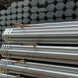 Factory Supply Hot‑Dip Galvanized Round Steel Tube GI Pipe BS1387 6m Length For Building Project thumbnail-3