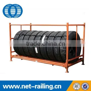 Adjustable Steel Truck Tire Rack for Sale thumbnail-1