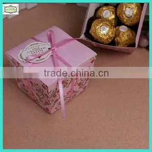 Cheaper Cute 230g Paper Wedding Chocolate Packaging Box thumbnail-1