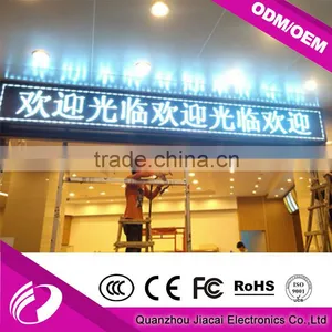 Electronic LED Display P10 Semi Outdoor White Color LED Screen thumbnail-4