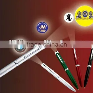 2014 Mulity-funcation Projector Pen Supplier Dubai, Led Logo Projector Pen, Led Glowing Pen With Projector thumbnail-1