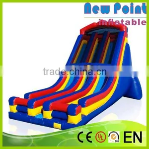 New Point PVC Trampoline High Inflatable Slide thumbnail-1