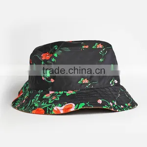 Adult Mexican Cheap Tie Dyed Printed Bucket Hat With Logo Patch thumbnail-3