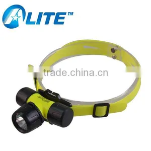 YT-59 Rubber Head IP68 Diving 50M XPE Diving Headlamp thumbnail-1