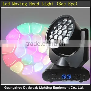 Sharpy Led Bee Eye Moving Head 19PCS 15W Rgbw Moving Head Big Eyes Guangzhou Shijing Stage Lighting thumbnail-1