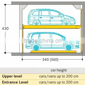 Mechanical Combilift 1-3levels Car Parking System thumbnail-5