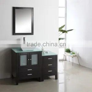 Contemporary Bathroom Design Solid Wood Cabinet X054 thumbnail-4
