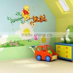 2016 PVC Wall Decor Decorative Removable Winnie the Pooh Wall Stickers for Kids thumbnail-2