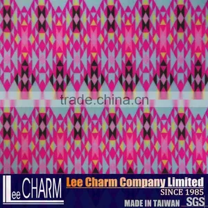 Nylon Spandex Geometry Print Swimming Fabric thumbnail-1