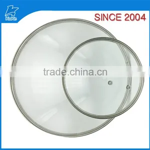 Round Glass Lid for Pot With Steam Hole thumbnail-3
