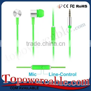Cool Premium Plastic Colorful Customized Earbuds Handsfree For Girls thumbnail-1