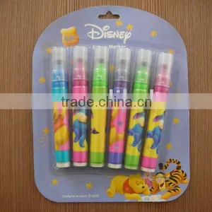 Water Color Pen 4pcs Color Highlighter Markpen Set thumbnail-1