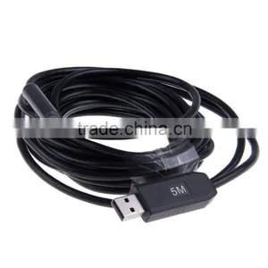 2M Cable Length Waterproof USB Endoscope Tube Snake Borescope Video Inspection Camera 2.0M HD 1080*720P With 4 LEDs 10mm Lens thumbnail-3