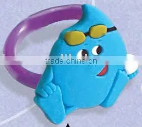 Chilren's Lovely Pvc Finger Ring,finger Puppet(Flat, 2D & 3D ) thumbnail-1