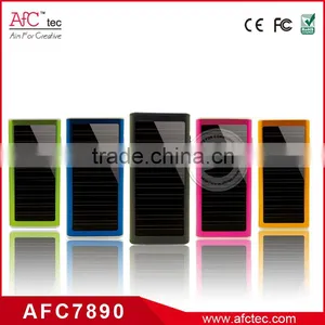 Ultra Slim Colorful Promotional Gift Solar Charger Power Bank 1200mah thumbnail-6