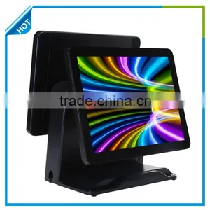 (Gc066) Double Touch Screen Pos System Retail Pos System With MSR Android Ordering Pos System thumbnail-2