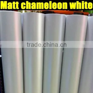 Matte Chameleon White Film With High Quality 1.52*20m thumbnail-1