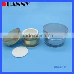 Empty Cone Shape Acrylic Jar With Lid Any Color Customized for Cream and Skin Care thumbnail-1