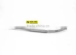 MICRO Needle Holder, 18cm, Tips 0.4mm, Curved With Catch thumbnail-1