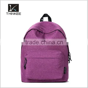 Backpacks for Girls Popular Purple European and American Style Canvas Traveling and Leisure Women School Backpack thumbnail-1