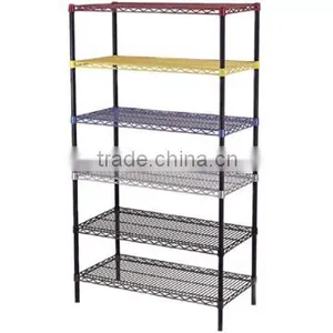 Environmental Popular Heavy Duty Hotel Dishwasher Rack Hanging Wire Shelf Green Epoxy Wire Shelving thumbnail-6
