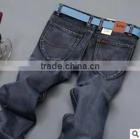 2015 Wholesale Price Denim Stone Washing Slim Fit Men Jeans OEM Fashion Brand Name Jeans Men Jeans thumbnail-1